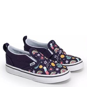 Vans Glow in the Dark Space-Themed Slip-On Sneakers